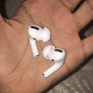 (AirPod Pros) (Left and Right no case included) & limited warranty till 8/8/2023